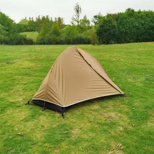 1 Person Tent Lightweight Backpacking Tent for One Man 1-Person Tent for Backpacking Waterproof Ultralight Single Person Tent, Double Layer