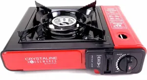 1 Portable Gas Stove Backpacking Camping Burner Carrying Case Outdoor Cooking 1 Portable Gas Stove Backpacking Camping Burner Carrying Case Outdoor Cooking Heavy Duty Compact Emergency Electronic