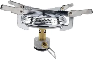 1 Set Outdoor Camping Stove Burner Lightweight Portable Gas Head for Camping Hiking and Picnics Durable Construction Compact and Convenient Design
