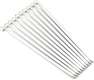 10pcs Aluminum Alloy Tent Pegs Ultralight Square Nail Stakes Hook Pin Nails Camping Accessories 16cm ( Color : A )