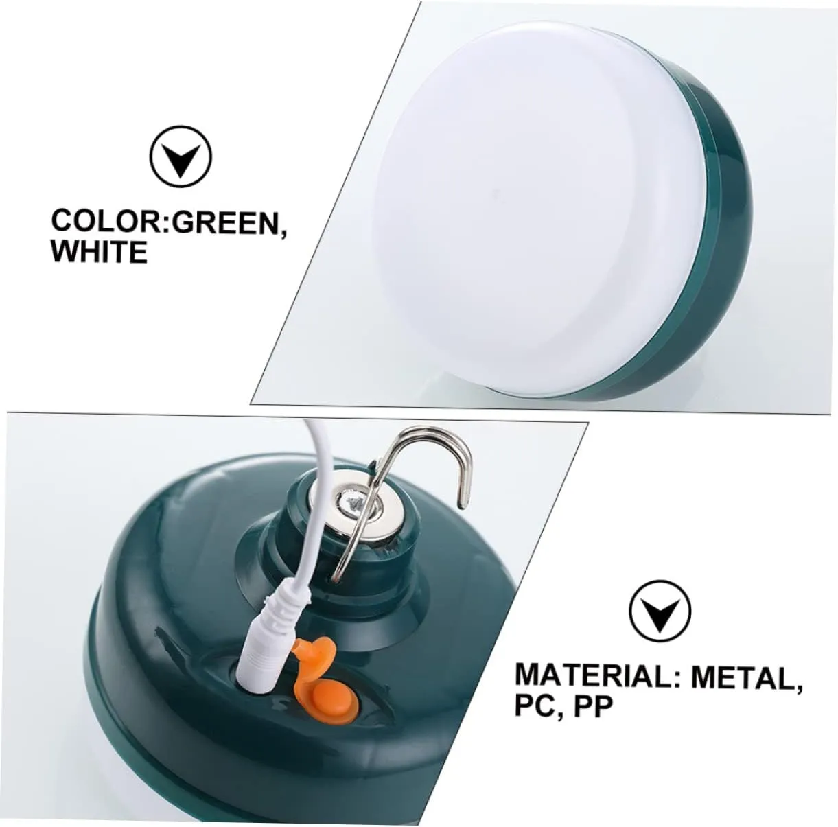 150w Led Camping Lantern Rechargeable Emergency Light Magnetic Base Rainproof Design USB Rechargeable Lighting Modes for Hiking Fishing Camping and Stall Use