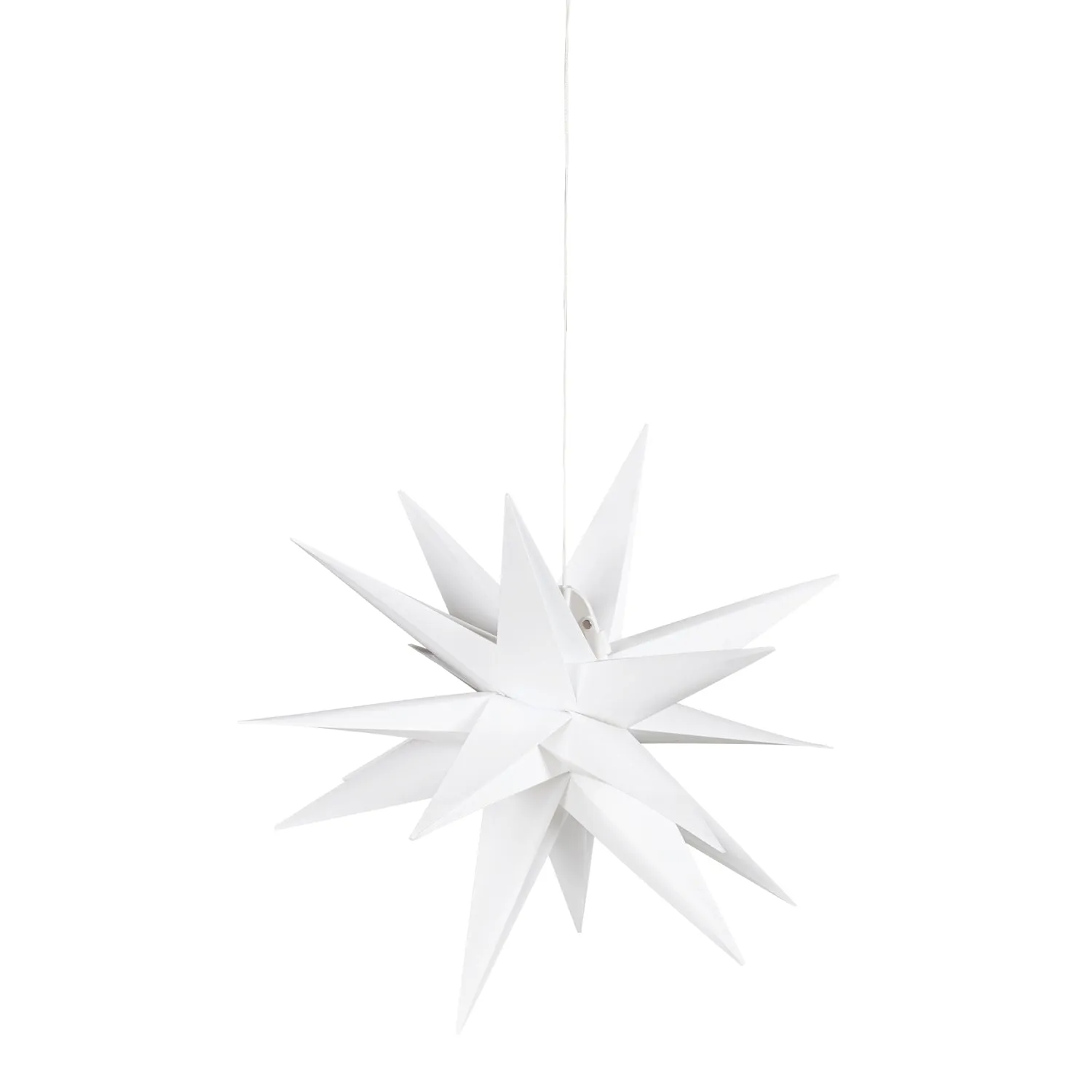 17.75"D LED Collapsible Hanging Star Outdoor Lantern,2la1808
