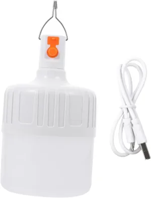 1pc Led Camping Lamp Rechargeable Outdoor Night Light Lighting Modes Design for Emergency Use for Camping Night Markets and Street Stalls