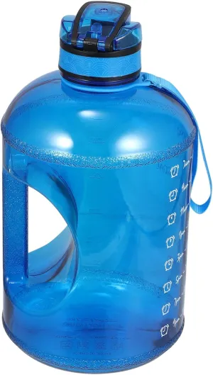 1Pc Sports Water Bottle Large Capacity Portable Plastic Cup for Hydration Unisex Design for Fitness and Daily Use Durable Petg Material present for Active
