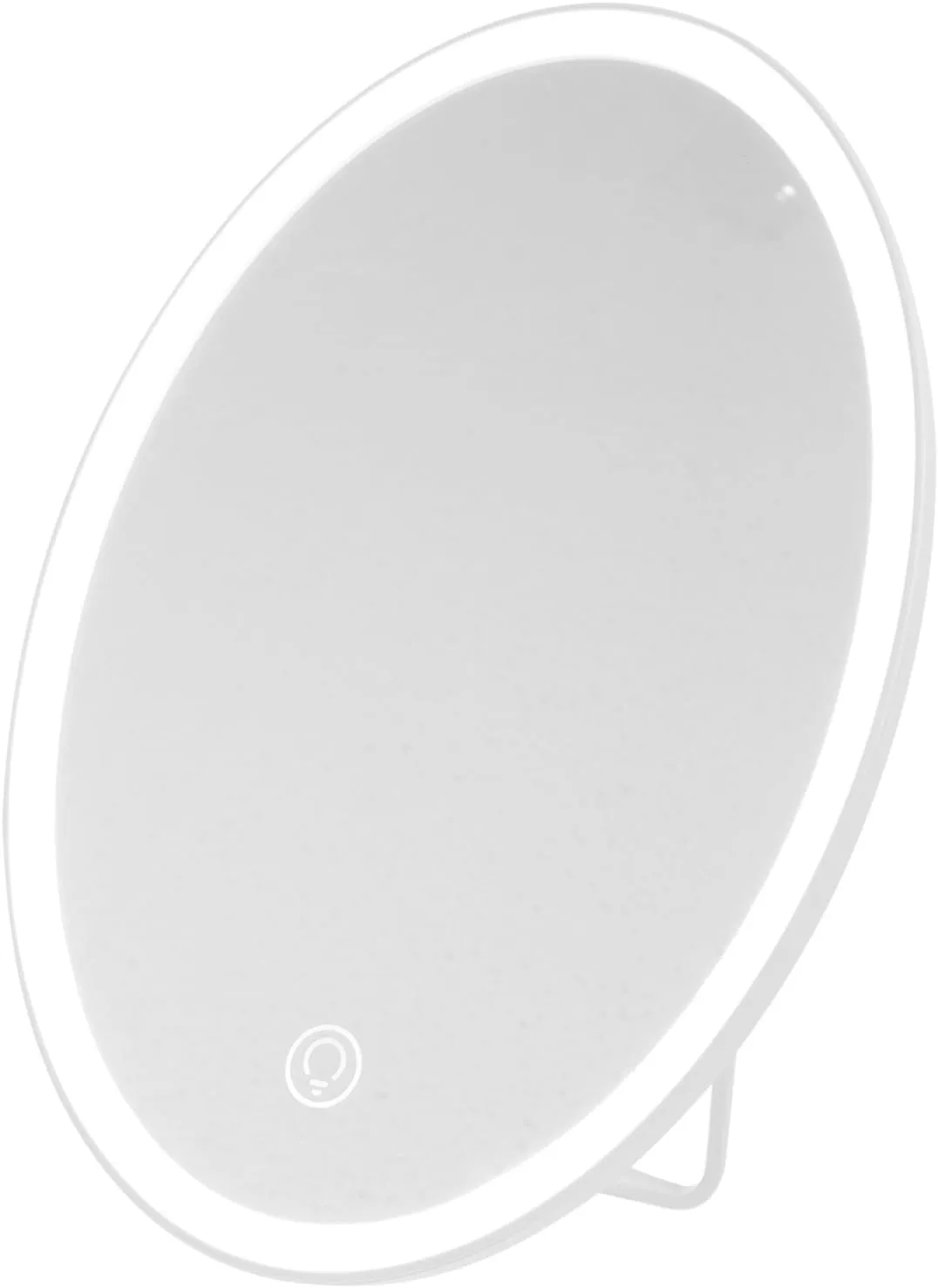 1set Led Makeup Mirror with Angle USB Rechargeable for Makeup Application and Grooming Compact Design for Travel and Desktop Use