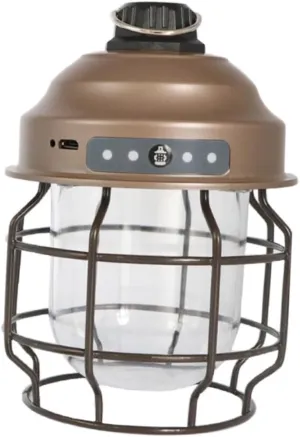 1set Rechargeable Camping Lantern Portable Retro Style USB Lantern for Outdoor Hiking and Backpacking Lightweight Easy to Use Camping Accessory Charging Cable