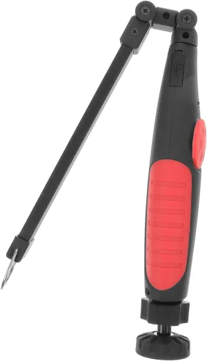 1Set Rechargeable Cob with Base Rotatable Portable Inspection Flashlight for Mechanic Use Brightness Durable for Emergency Camping