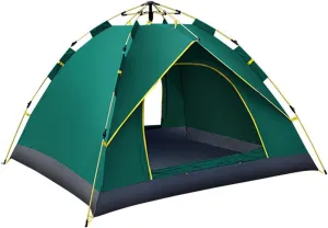 2/ 4 Person Tents For Camping Waterproof, Lightweight Backpacking Tent, Double Layer Waterproof Two Doors Camping Tents, Perfect Picnics, Fishing And Backyard Camping ( Color : /Green , Size : 2 Perso