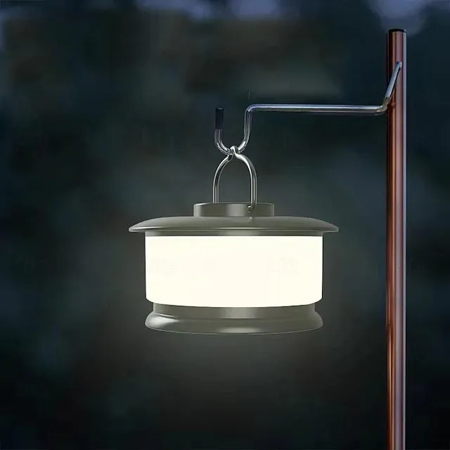2-in-1 Rechargeable String Lights, 32FT Outdoor Tent LED Camping Lantern, Waterproof String Lights for Outdoor Christmas, Home Party Decorations