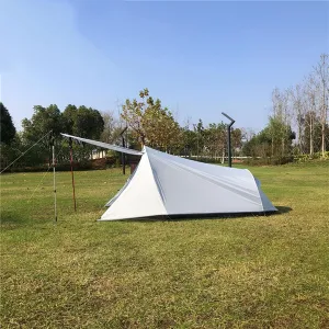 2 Person Backpack Camping Tent Ultralight Backpacking Dome Tent Green/Yellow (Color : Green, Size : Large)
