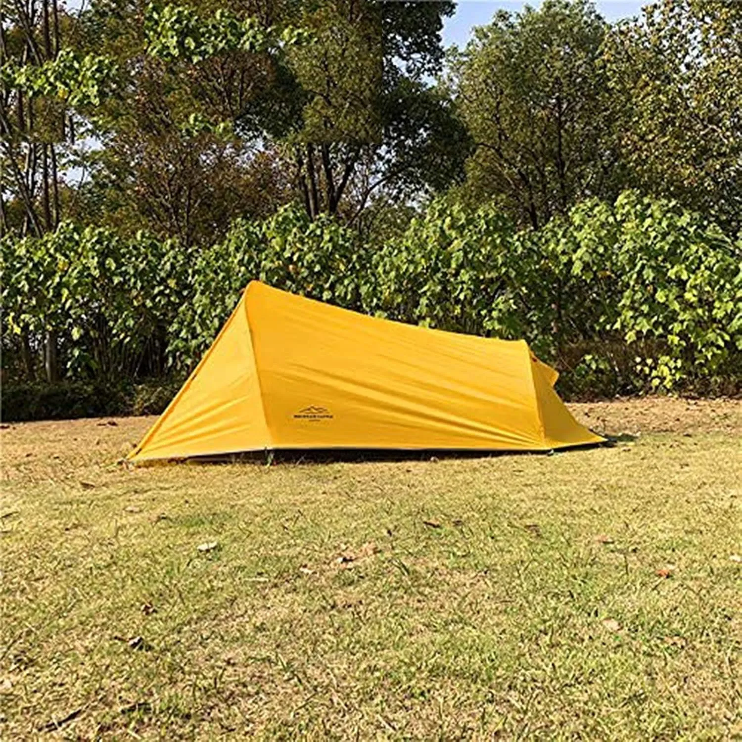 2 Person Backpack Camping Tent Ultralight Backpacking Dome Tent Green/Yellow (Color : Green, Size : Large)