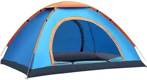 2 Person Camping Tent, Camping Dome Tent with Moisture-Proof pad,Lightweight Backpacking Tent Windproof Two Doors Easy Setup Outdoor,Hiking,Glamping, Mountaineer