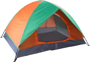 2 Person Camping Tent, Dome Double Door, Breathable and Durable, Perfect for Weekend Camping and Outdoor Adventures