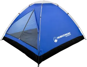 2 Person Camping Tent with Rain Fly and Carrying Bag - Water-Resistant Outdoor Tent for Backpacking, Hiking, or Festivals by Wakeman Outdoors