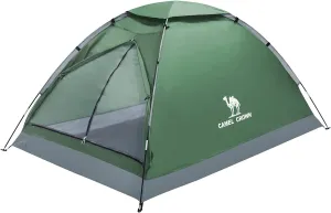 2 Person Camping Tent with Removable Rain Fly