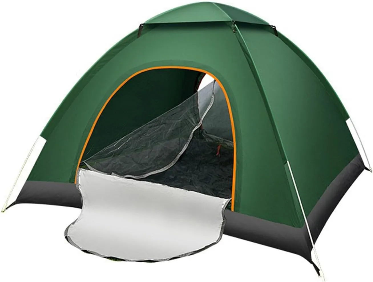 2 Person Tent for Camping Portable Waterproof Automatic Easy Setup Tent Double Doors Dome Tents Lightweight Outdoor Tent Suitable for Hiking, Mountaineering and Travel