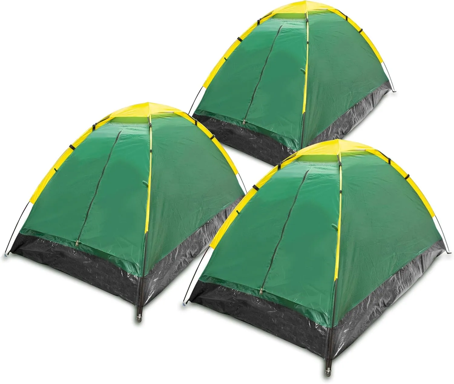 2 Person Ultralight Compact Dome Tent. Great for Camping, Hiking, Bug-Out Bags, 72-Hour Kits, Survival Kits, and Emergency Bags Available in 1, 2, 3, and 12 Packs