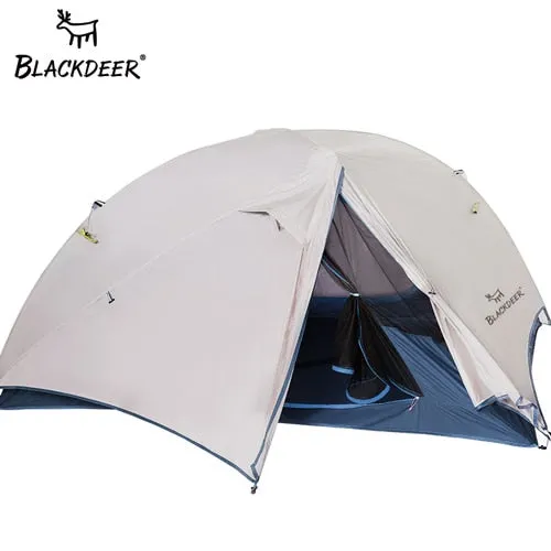 2 Person Upgraded Ultralight Tent 20D Nylon Silicone Coated Fabric Waterproof Tourist Backpacking