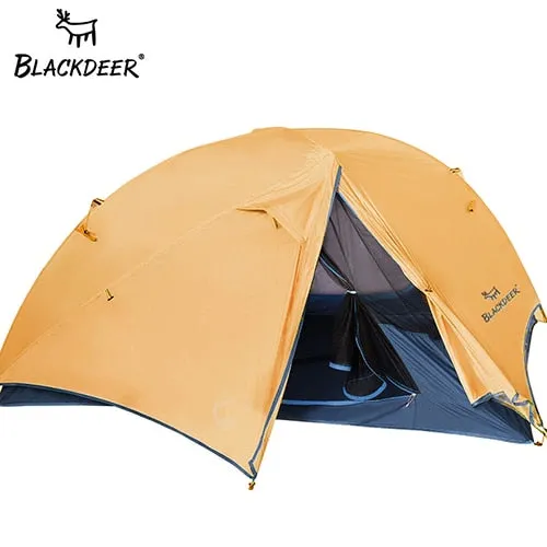 2 Person Upgraded Ultralight Tent 20D Nylon Silicone Coated Fabric Waterproof Tourist Backpacking