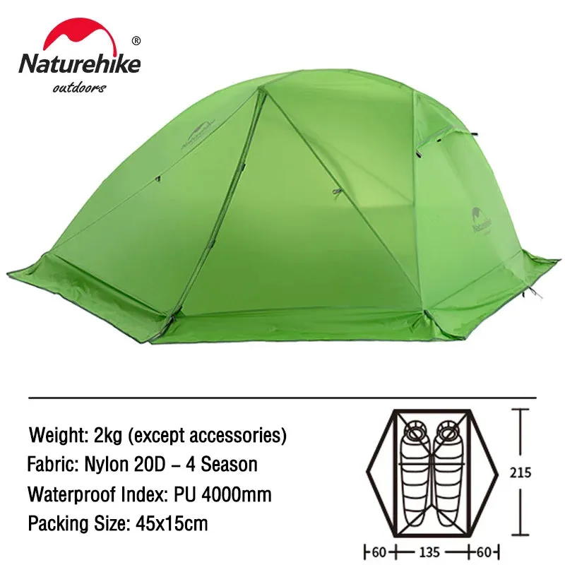 2 Person Waterproof Camping Tent
