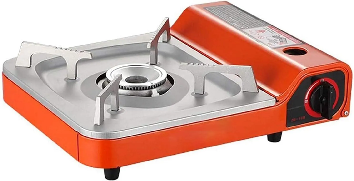 2.1KW Cassette Furnace, Outdoor Cassette Grill Portable Gas Stove Portable Furnace Cooking Picnic Stoves, for Camping, Picnics, Hiking