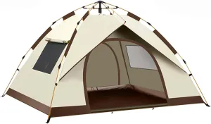 2/3/4 Person Camping Dome Tent 83x59x49 inch, Instant Pop Up Tent for Camping, Ultralight Dome Tent, 4 Person Instant Camping Tent with Removable Rain Fly, 60 Seconds Set Up Tents