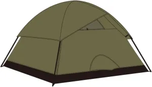 2/4 Person Camping Tent, Lightweight & Waterproof, Easy Setup, Ideal for Backpacking, Hiking, and Outdoor Adventures with Rainfly Protection
