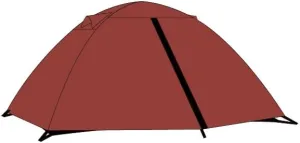 2/4 Person Double Layer Dome Camping Tent, Waterproof & Windproof, Easy Setup, Ideal for Family Camping, Hiking, and Backpacking