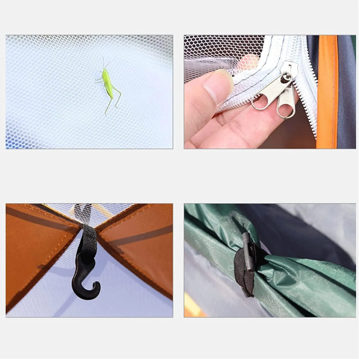 3-4 Person Automatic Family Camping Tent Camping Hiking Tipi Tent Easy to Set Up Waterproof Quick Folding for Beach Garden Camping Fishing Picnic (Color : C, Size : 34 Person)