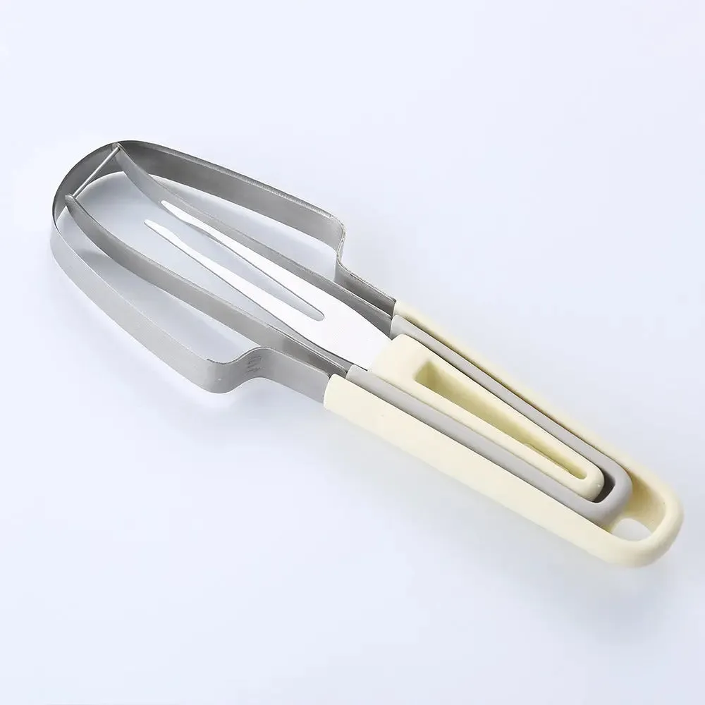 3-in-1 Watermelon Cutter Stainless Steel Fruit Carving Knife