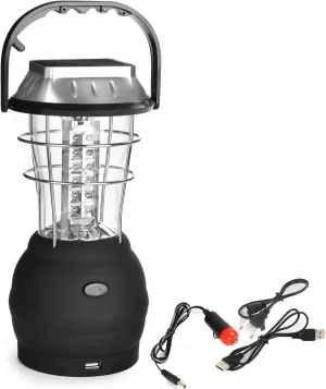 36 LED Solar Lantern,5 Mode Hand Rechargeable Camping Lantern Emergency,LED Camping Lights for Outdoor Hiking Fishing Outages and Emergencies Tent,Backpacking,Camping,Casual,Travel