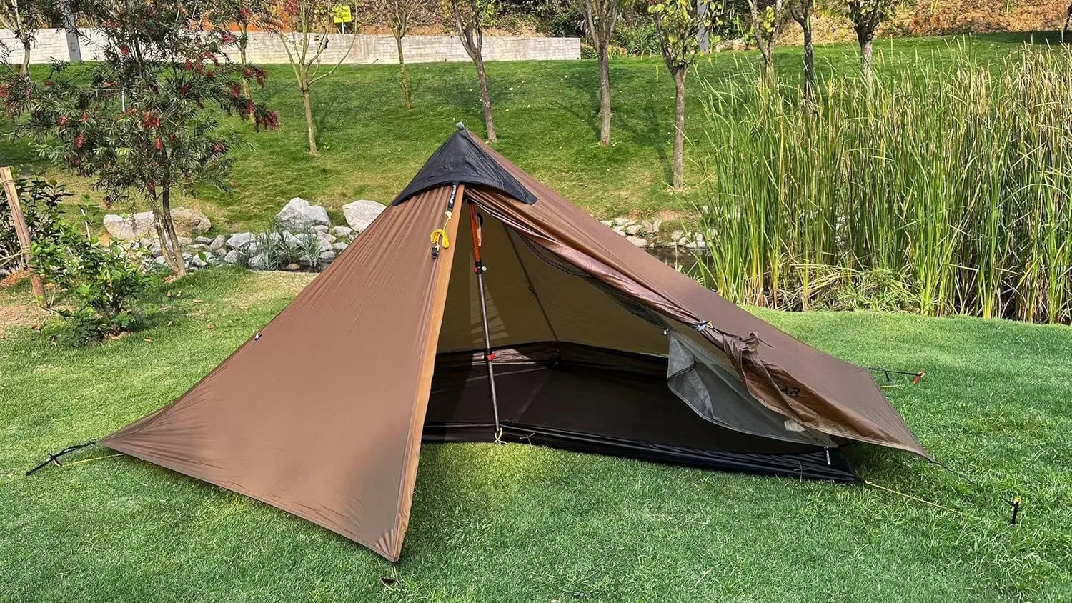3F UL Gear Lanshan PRO Lanshan Ultralight Tent 3-Season Backpacking Tent for 1-Person or 2-Person, Waterproof Professional Tents for Camping, Trekking, Kayaking, Climbing