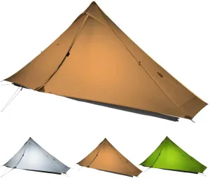 3F UL Gear Lanshan PRO Lanshan Ultralight Tent 3 Season Backpacking Tent for 2 Person, Waterproof Professional Tents for Camping, Trekking, Kayaking, Climbing, Hiking