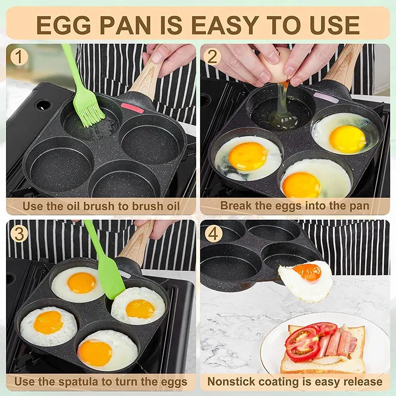 4-Hole Omelet Pan