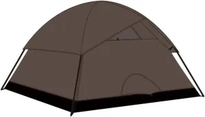 4 Person Group Camping Tent with Rain Fly, Waterproof, Easy Setup, Spacious for Outdoor Adventures & Hiking