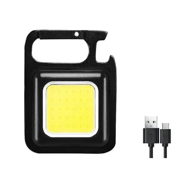 4000mAh LED Work Light Rechargeable Super Bright COB Flashlight with Magnetic Portable Outdoor Camping Lantern Emergency Lamp