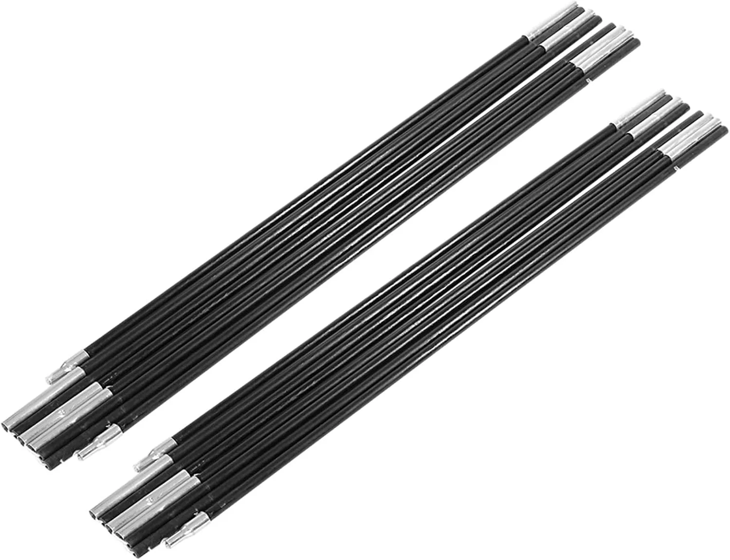 4.48M Fiberglass Camping Tent Poles,Replacement Tent Poles,Lightweight Portable Camping Tent Support Rod,Outdoor Support Rods Awning Frames Kit for Outdoor Camping Hiking Fishing