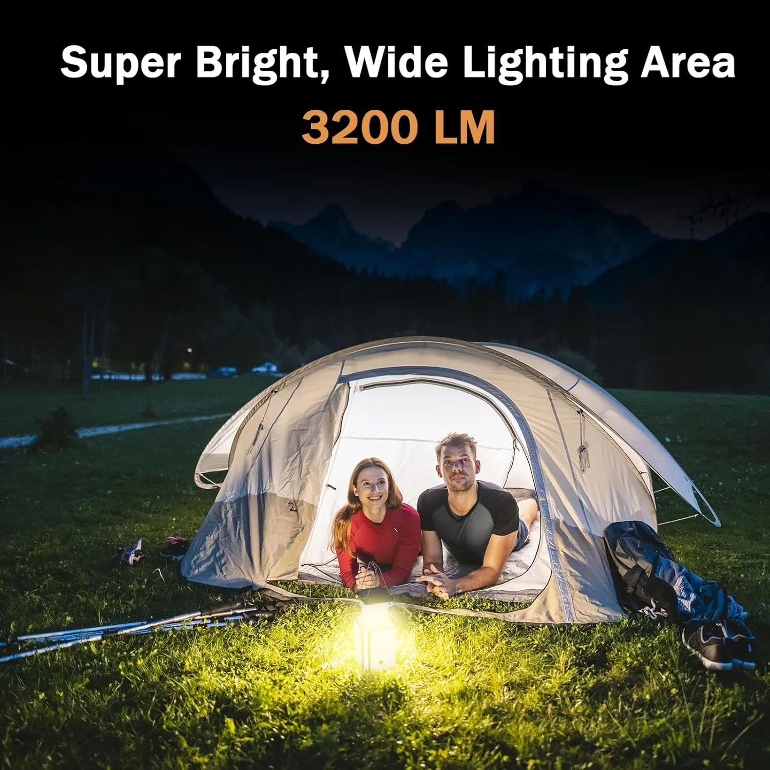 4Pack Solar LED Rechargeable Emergency Camping Lantern,White Solar Rechargeable,Rechargeable Type C,Emergency Lights Hand-Crank Power Generation,Phone Power Supply Function,flashlights