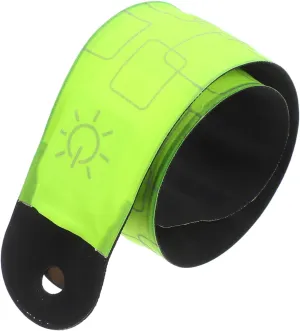 4Pcs High Visibility LED Armbands Rechargeable Reflective Running Gear for Night Safety Light Up Slap Bands for Joggers for Outdoor Activities