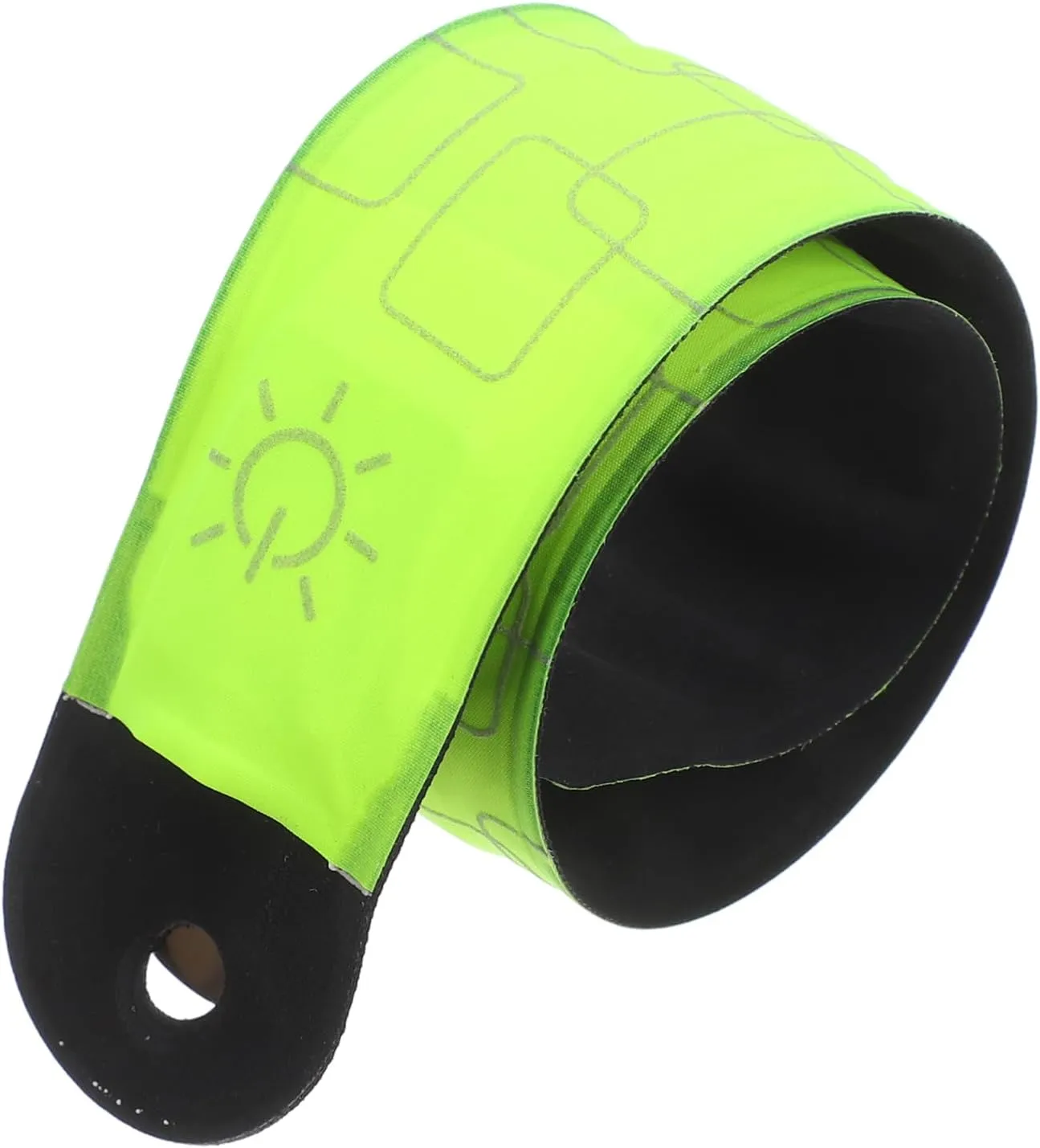 4Pcs High Visibility LED Armbands Rechargeable Reflective Running Gear for Night Safety Light Up Slap Bands for Joggers for Outdoor Activities