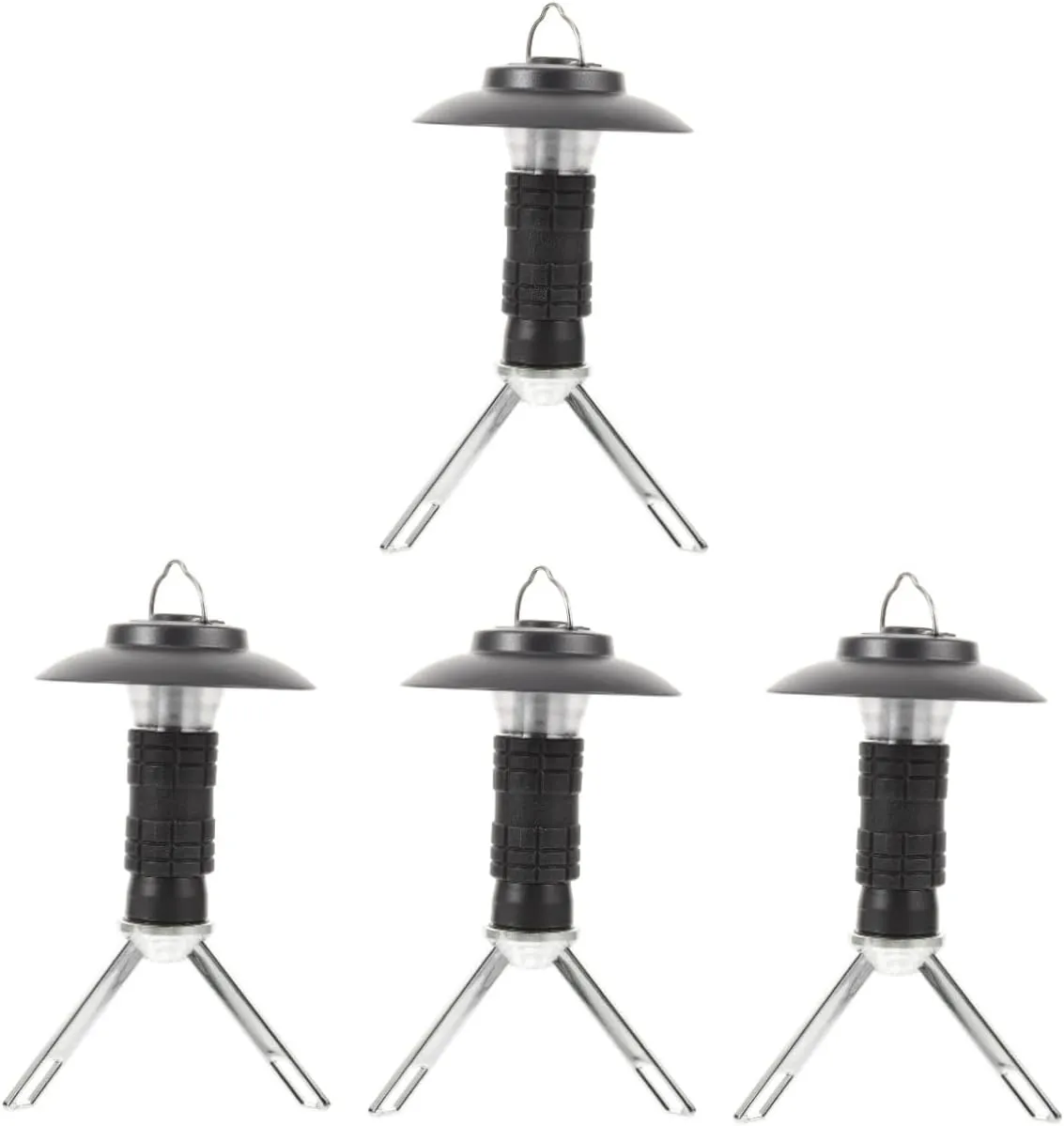 4pcs Triple-Mode Rechargeable Led Tent Light Camping Lamp for Emergency Outdoor