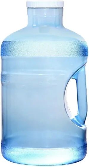 5 Gallon Big Wide Mouth BPA Free Drinking Water Bottle Jug Canteen Container Made in USA