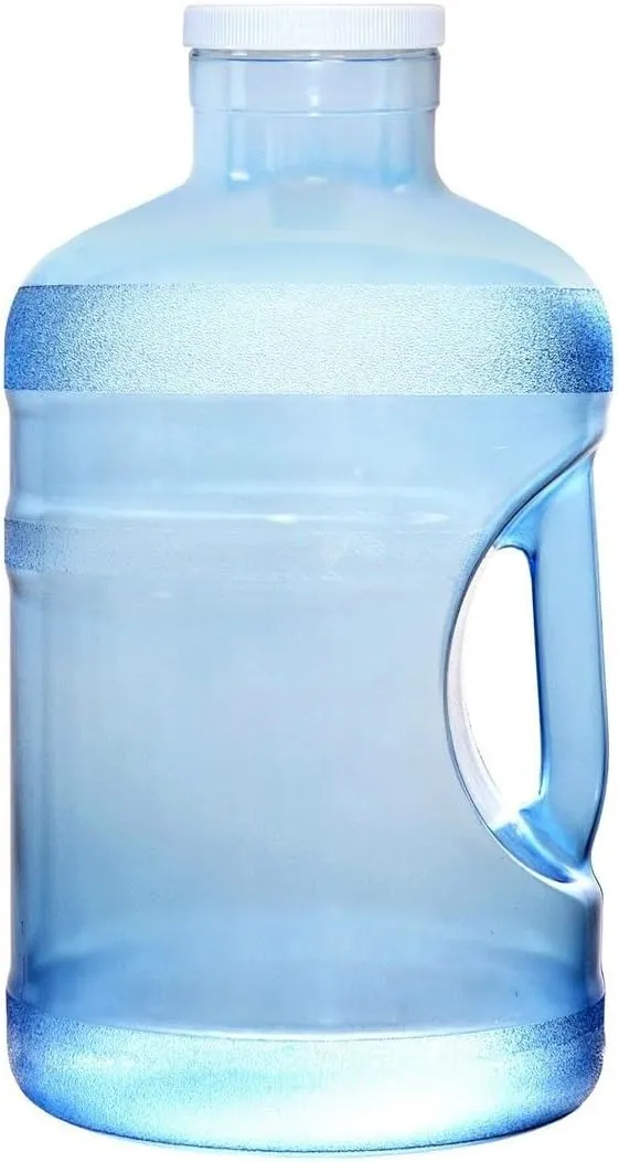 5 Gallon Big Wide Mouth BPA Free Drinking Water Bottle Jug Canteen Container Made in USA