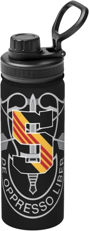 5th Special Forces Group Sports Insulated Kettle 18oz Stainless Steel Travel Mug Thermal Flask Double-Layer Thermos Insulation Water Bottle