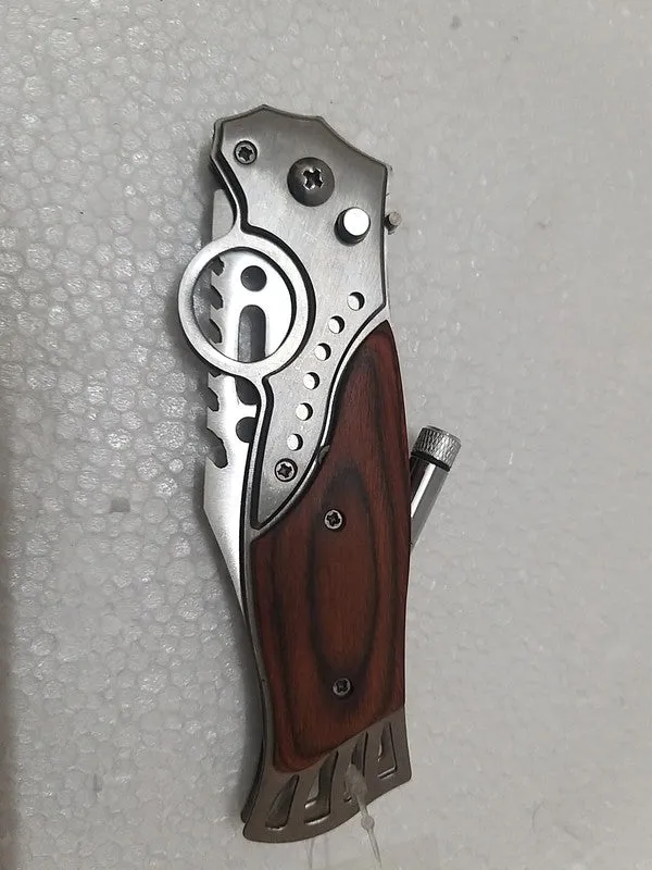 718A Wooden Foldable Knife for kitchen, home and chefs knife (1347)