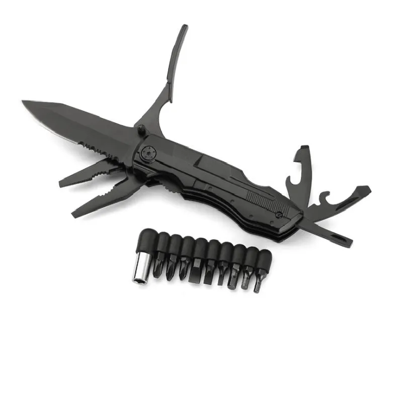 8-in-1 Multitool Pocket Knife & Pliers