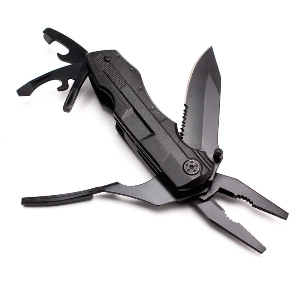 8-in-1 Multitool Pocket Knife & Pliers