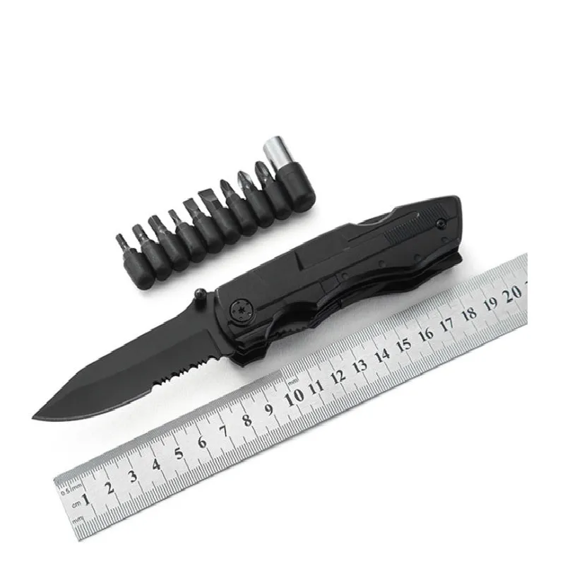 8-in-1 Multitool Pocket Knife & Pliers