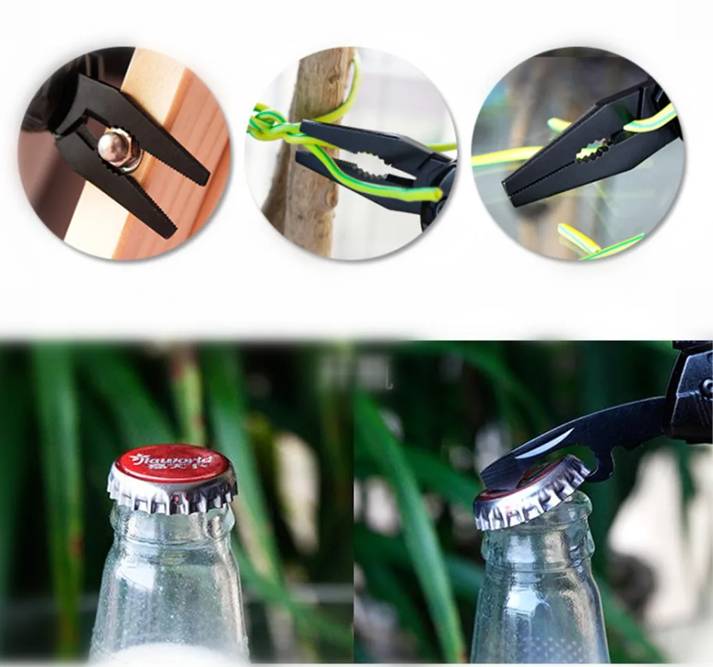 8-in-1 Multitool Pocket Knife & Pliers