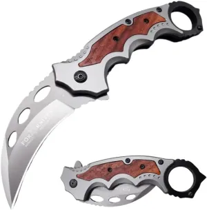 8 Inch Folding Claw Knife，for Camping Hunting Survival Indoor and Outdoor Activities Mens Gift - Ideal for Hiking，Fishing，Emergency，EDC Tactical Tool Knife